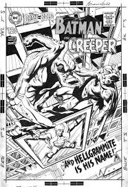 Black And White Comic Book Covers Original Comic Book Cover Art For The Brave And The Bold 80 Oct Nov 1968 By Neal Adams With Images Black And White Comics Vintage Comic Books Comics