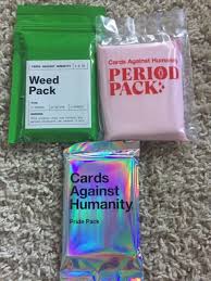 Comes with 30 new cards written while we were all on our periods. Spielzeug Cards Against Humanity Gay Pride Period Packs Gamersjo Com