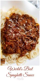 World S Best Spaghetti Sauce The Bewitchin Kitchen Recipe Best Spaghetti Sauce Spaghetti Sauce Recipe Recipes