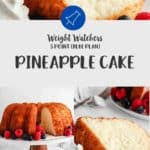 Pineapple Angel Food Cake Weight Watchers Pointed Kitchen