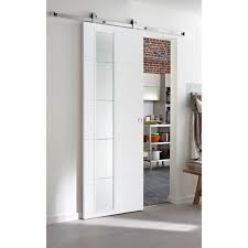 Ensemble Porte Coulissante Alaska Mdf Laque Avec Rail Modern Bois En Aluminium Porte Coulissante Porte Galandage Porte Coulissante Pour Placard