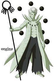Obito Ten Tails Jinchuriki By Masonengine Naruto E Sasuke Desenho Naruto Manga Colorido Arte Naruto