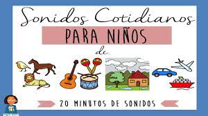 Todos llorábamos, empezando por los más pequeños. Sonidos Cotidianos Para Ninos Ejercicios De Discriminacion Auditiva 20 Minutos De Sonidos Youtube