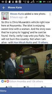 How moses kuria strategically altered bbi agenda. Boychild Under Siege On Twitter Moses Kuria Is A Top Detective But Wait That Is Musando S Car Where Is Musando And How Is That Related To Raila Searchformusando Https T Co Zfqhra6rdy