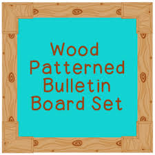 I started this project thinking that i would enjoy making a board about spring time. Wood Patterned Bulletin Board Borders Set Hand Drawn By Laurel Susan Studio Llc