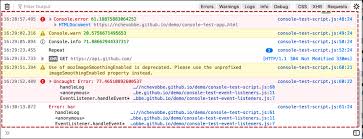 Enter the following line of code into the console window. Console Messages Firefox Developer Tools Mdn