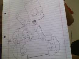 It's where your interests connect you with your bart!lisa's first word embrace nothingness.lisa simpson if anyone wants me, i'll be in my room.lisa's catchphrase quit it, bart. Desenho Do Bart Simpson Feito Por Mim By Guilhermeuzumaki On Deviantart