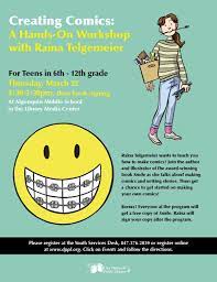 Smile is an autobiographical graphic novel written by raina telgemeier. Learn How To Make Comics From Smile Author Raina Telgemeier Des Plaines Il Patch