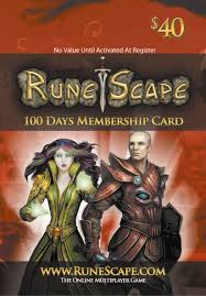 This guide will cover the basics to becoming a member for the first time, including new ways to make money. Runescape 100 Days Membership Card The Warehouse