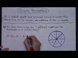 1 Example Of Circular Permutations Probability Lessons Calculus Email Subject Lines