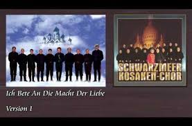 In diesem teuren jesusnamen das vaterherze öffnet sich ein brunn'der liebe fried. Schwarzmeer Kosaken Chor Ich Bete An Die Macht Der Liebe Version 1 Chor Christliche Lieder Ich Bete