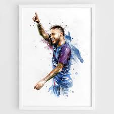 Found 13 drawing images for 'psg'. Amazon Com Neymar Jr Psg Paris Saint Germain Wall Art Print Poster Of The Original Watercolor Painting Football Soccer Poster Handmade