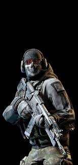 Download free the warzone ghost wallpaper for mobile phones and tablets. Ghost Wallpaper From The Amoledpix App Modernwarfare
