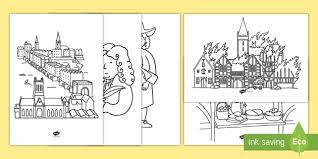 The fire spread easily because london was very dry after a long. The Great Fire Of London Extra Large Colouring Pages