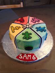 Power Ranger Symbol Cake Homemade Treats Boy Birthday Parties Cake