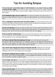 This entry was posted in recovery & support on recovery is complex, and it requires us to turn inwards. Relapse Prevention Worksheets
