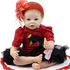 22 Inch 55cm Lifesize Baby Doll So Truly Real Baby Toy Reborn Lifelike Baby Dolls Kids Xmas Gift Toy Balloon Toys Chiccogift Wrap Aliexpress