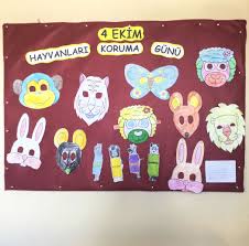4 Ekim Hayvanlari Koruma Gunu Sanat Etkinlikleri Hayvan Anaokulu Oncesi Etkinlikleri