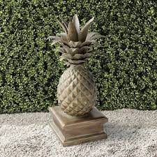24 1 2 St Simons Pineapple Statue Frontgate In 2021 British Colonial Decor West Indies British Colonial Decor Frontgate