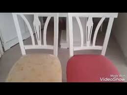 Eski Sandalyeleri Yenileme Kumas Kaplama Youtube Sandalye Dosemeler Kumas