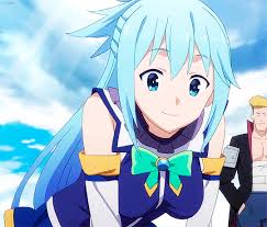 Aquakonosubaanimegirlgif Gif By Valentin Korotin See more ideas about anime, aqua konosuba, gif. gif by valentin korotin