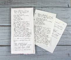These recipe tea towels are the perfect gift for the person in your life that is sentimental and loves family history. Recipe Tea Towel Custom Printed Tea Towel Your Art On A Tea Towel Red Stripe Personalized Tea Towel 26x14 Tea Towels Food Print Prints