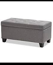 Put in a touch of nature on the table with flowers, succulents or any green. Gray Ottoman Coffee Table Leather Storage Macy S