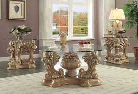 Solid wood kacey 3 piece coffee table set. Homey Design Coffee Table Hd 7012 Description Homey Design Victorian European Coffee Table It Is Not Onl Formal Living Room Sets Luxury Living Room Furniture
