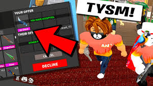 Maybe you would like to learn more about one of these? I Gave A Noob In Mm2 A Free Godly Roblox Youtube