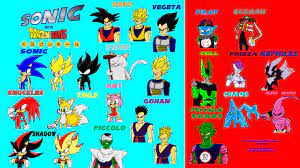 Additionally, silver's backstory was inspired by trunks from the 1984 manga dragon ball, who made a similar journey to the past to kill two androids that would eradicate most of humanity in his own time; Sonic And Dbz Characters Sheet By Gamefreak2008 On Deviantart