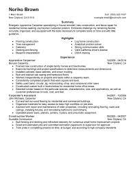 √ joiner cv template uk resume format examples. Apprentice Carpenter Resume Examples Myperfectresume