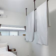 ベッド周り どこで しているの 洗濯物を干すところ 10000人の暮らし アイアン物干し などのインテリア実例 2018 02 07 13 56 31 roomclip ルームクリップ インテリア 物干し インテリア 実例