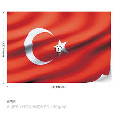 You can also upload and share your favorite turkish flag wallpapers. Flag Turkey Wall Paper Mural Buy At Abposters Com