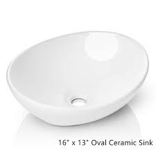 That's what my mom had. Vessel Sink Ceramic Oval Egg Shape Bathroom Vanity Bowl Counter Top Wash Basin Ebay