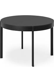 Made Round Extending Dining Table Black Express Delivery Metal Mdf Oxford Dining T Round Extendable Dining Table Extendable Dining Table Dining Table Black