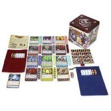 On The Wishlist Instead Of A Deckbuilding Game Its Dice Building Interesting Building Games Board Games Games