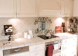 Decorative wall tiles like blue and white decorative kitchen backsplash tiles or antique delft tile showcase blue and white decorative pattern hand reclaimed french terra cotta tile flooring is an old world terra cotta tile floor that brings authenticity to a home. Classic French Kitchen Design Leading French Designer Jean Christophe French Kitchen Design Shabby Chic Kitchen Chic Kitchen