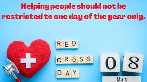 The international day of red cross and red crescent is marked worldwide today. M Iu97b3nzmhwm