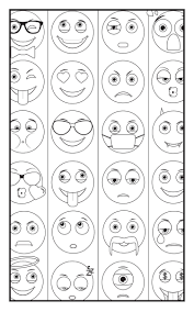 Amazon Com Emoji Crazy Coloring Book 30 Cute Fun Pages For Adults Teens And Kids Great Party Gift Travel Emoji Coloring Pages Coloring Pages Coloring Books