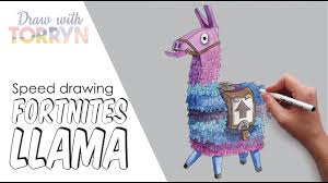 About press copyright contact us creators advertise developers terms privacy policy & safety how youtube works test new features press copyright contact us creators. Drawing The Fortnite Loot Llama Easy Watercolour Youtube