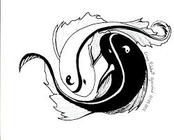 Black And White Stencil Koi Fish Design Tui Is A White Koi Fish With A Black Spot On Her Forehead Description From Narutobase Net I Searched For This On Bing Com Images Yin Yang Koi Yin Yang Yin