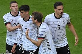 Entdecke (und sammle) deine eigenen pins bei pinterest. Portugal 2 4 Germany Kai Havertz Robin Gosens And Two Own Goals Help Dominant Germans Win