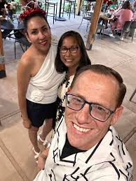 Yuri is becoming a U.S. Citizen celebration at Bike In Coffee was  beautiful! Thank you, Yuriria Morales-Mangone, for including us  🇺🇸🙏🏽🇺🇸❤️🇺🇸 Hon-in-Waiting Cindy Nava—great to see you! We enjoyed  our relaxed visit