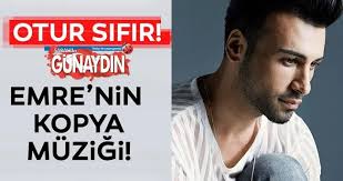 Emre Kaya'nın kopya müziği