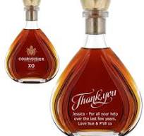 Personalised Courvoisier XO Cognac 70cl
