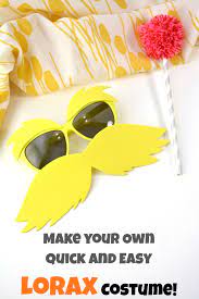 Seuss inspired lorax costume tutorial. How To Make Your Own Quick And Easy Diy Lorax Costume