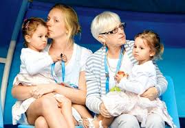 When that bothersome knee kept swelling up after bike rides or walks with his four children, he announced. Roger Federer S Twins Everything About His Kids Fourtylove