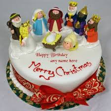 This is my most favorite time of year and you know i love any. Merry Christmas Santa Claus Xmas Birthday Cakes With Name Edit