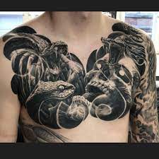 Pin Em Chest Tat