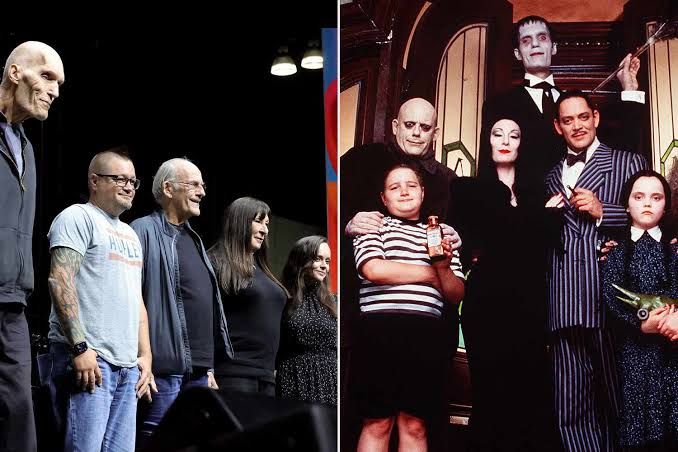 The Cast of 1991's The Addams Family Reunites at L.A. Comic Con